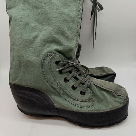 Vintage 80s Air Force Extreme Cold Weather Boots N-1B Medium Mukluks Socks USAF main image 13